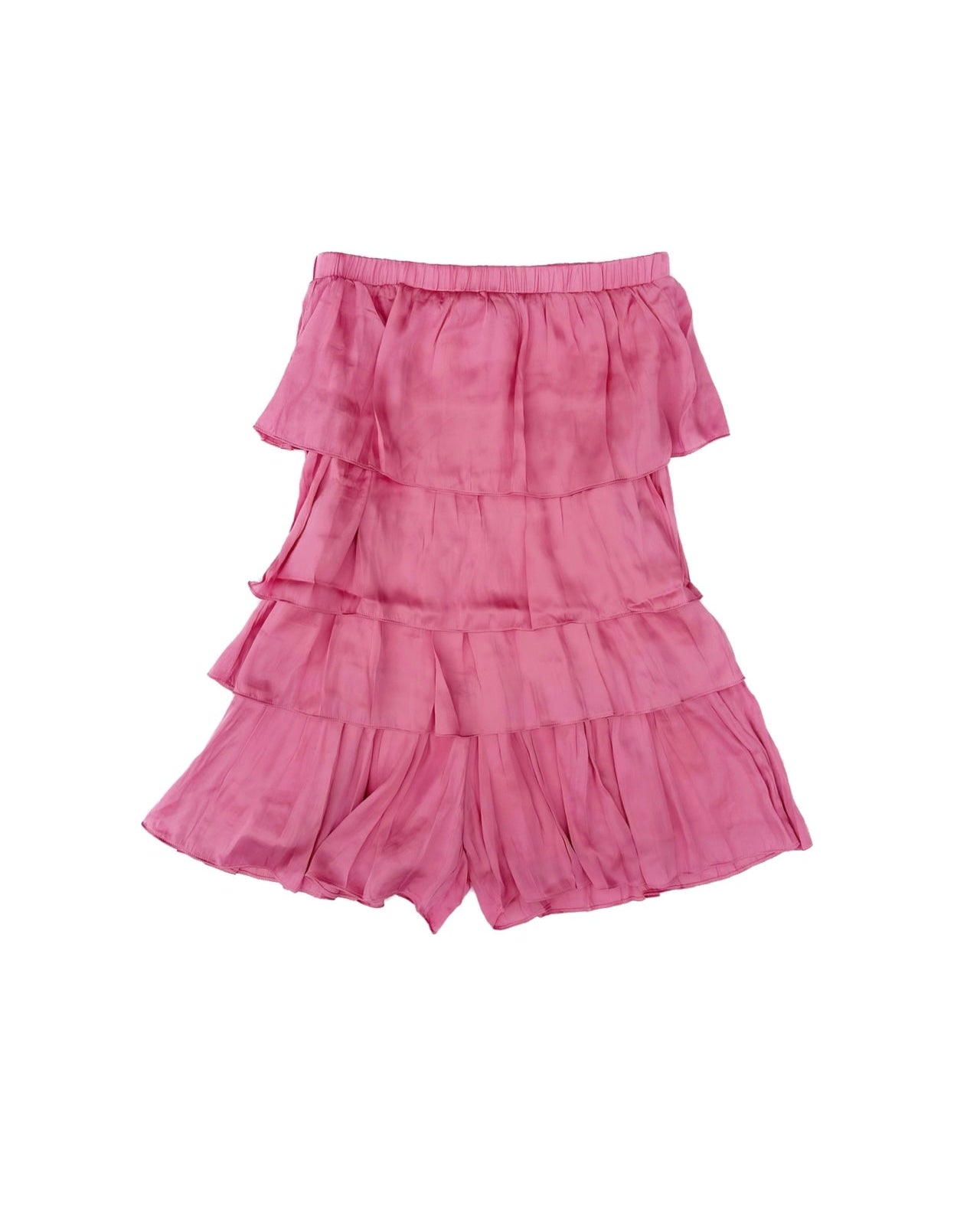 Rosé Ruffle  Romper