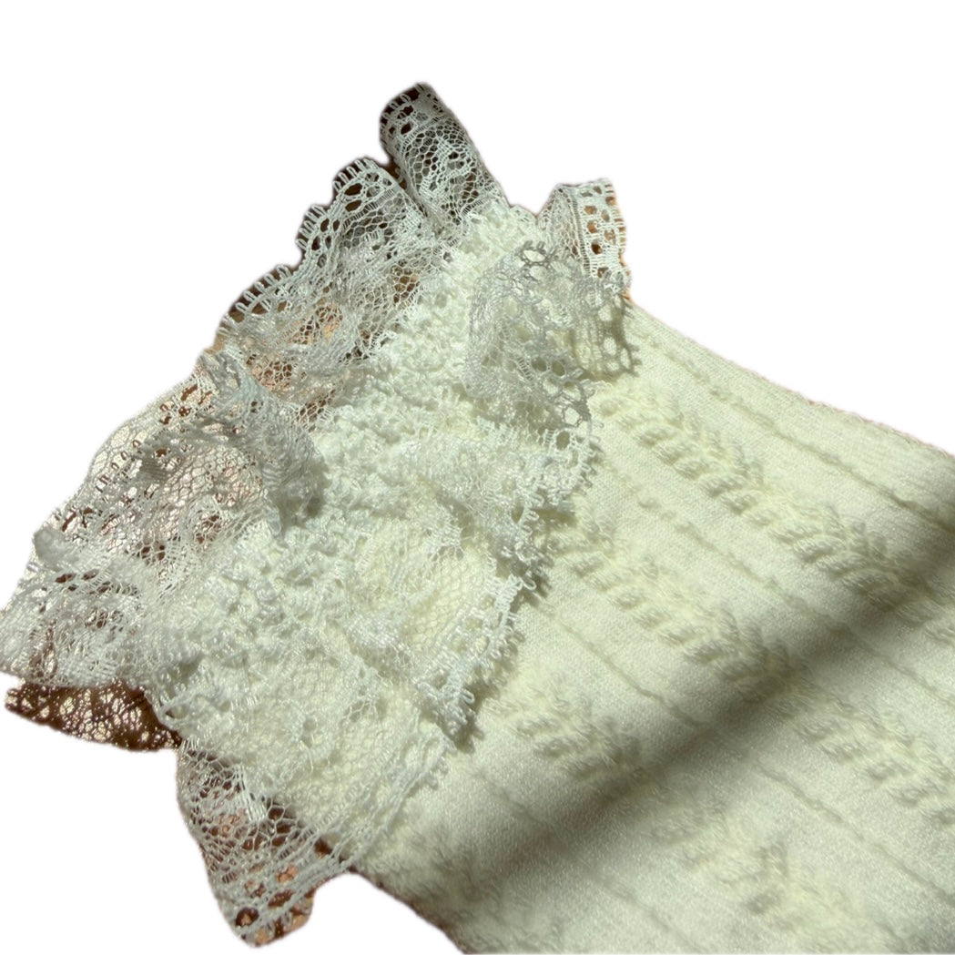 Sweet Whimsy Ruffle Crew Socks