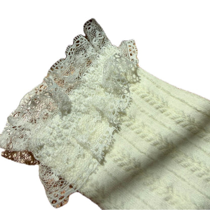 Sweet Whimsy Ruffle Crew Socks