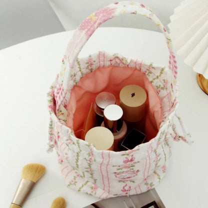 Daisy Drawstring Bag